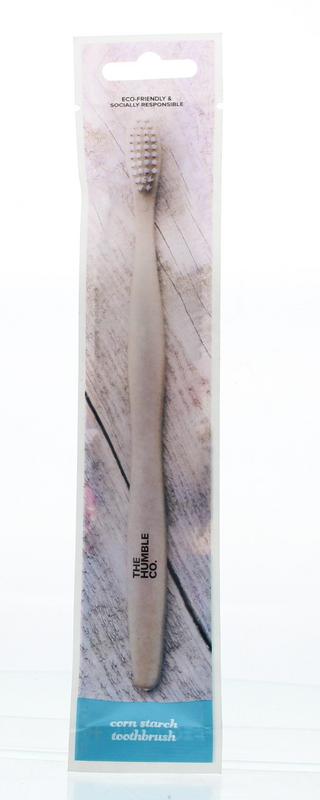 The Humble Co Tandenborstel bioplastic volwassenen 1.00 Stuks