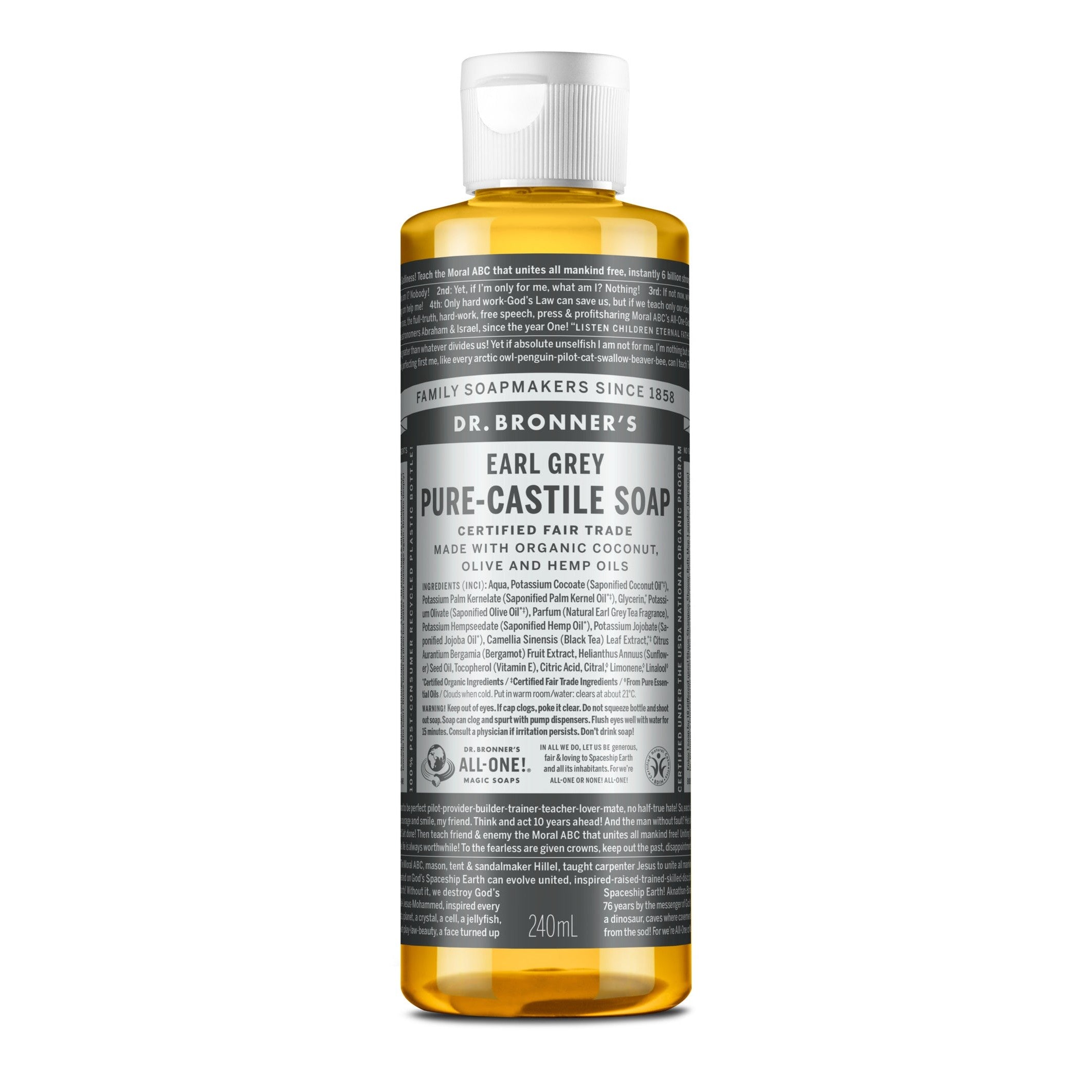 Dr Bronners Liquid soap earl grey 240 Milliliter