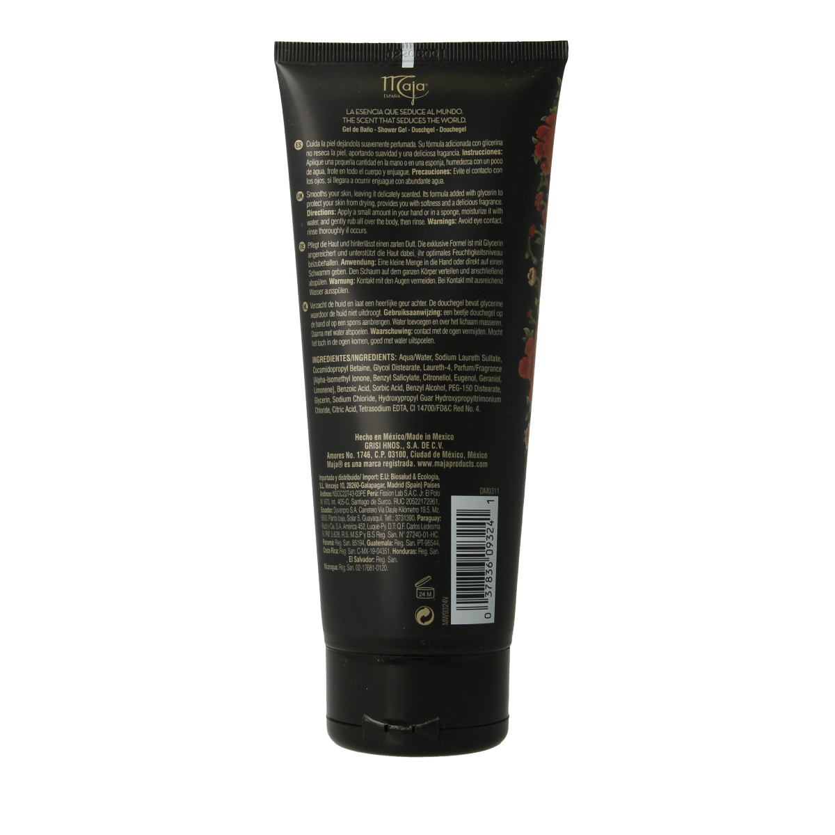 Maja Classic bad/douchegel tube 200.00 Milliliter