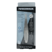 Tweezerman Slant tweezer no slip with grip 1.00 Stuks