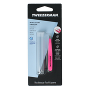 Tweezerman Mini slant tweezer neon pink 1.00 Stuks