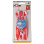Nuby Warmtegevoelige lepeltjes 3+ maanden assorti 3 Stuks