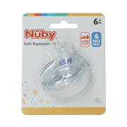 Nuby Vervangspeen beker ID10052 1.00 Stuks