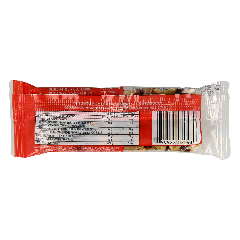 Taste Of Nature Goji granenreep bio 40 Gram