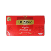 Twinings English breakfast thee envelop zwart 25.00 Zakjes