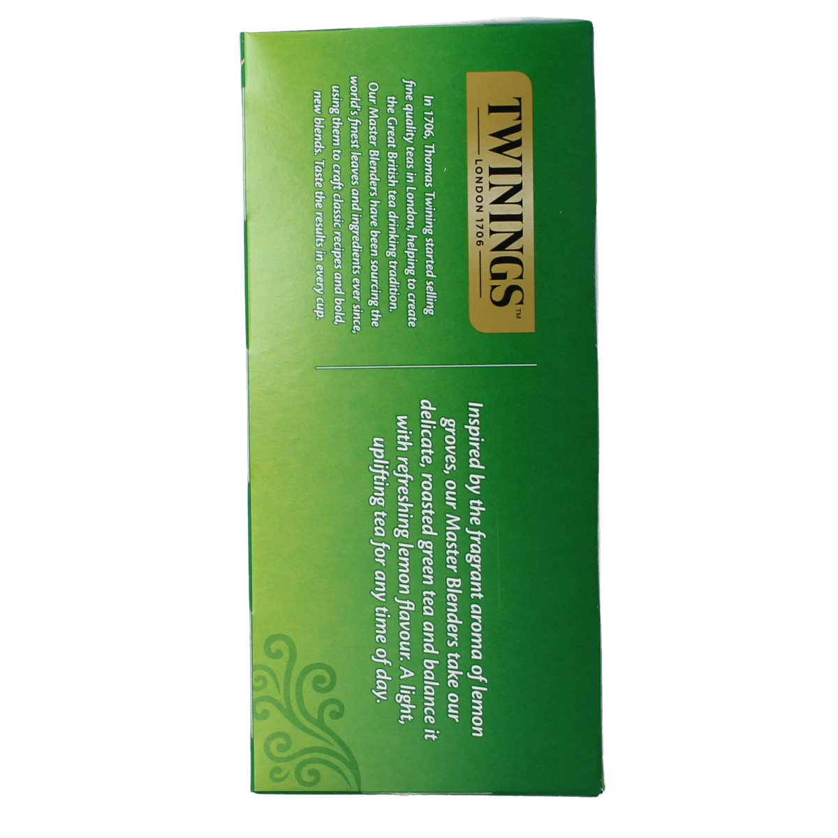 Twinings Groene thee citroen 25.00 Zakjes
