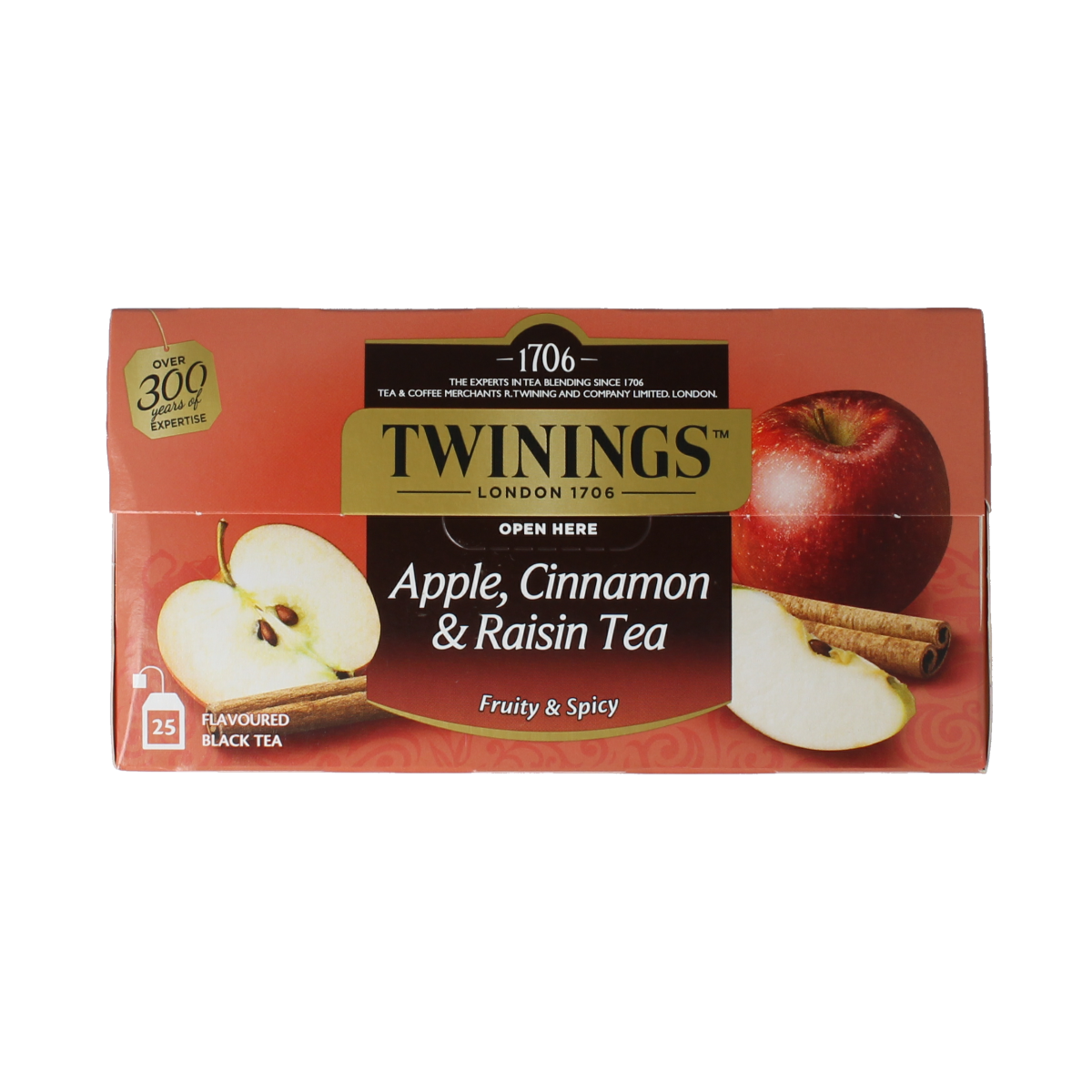 Twinings Apple cinnamon raisin 25.00 Zakjes