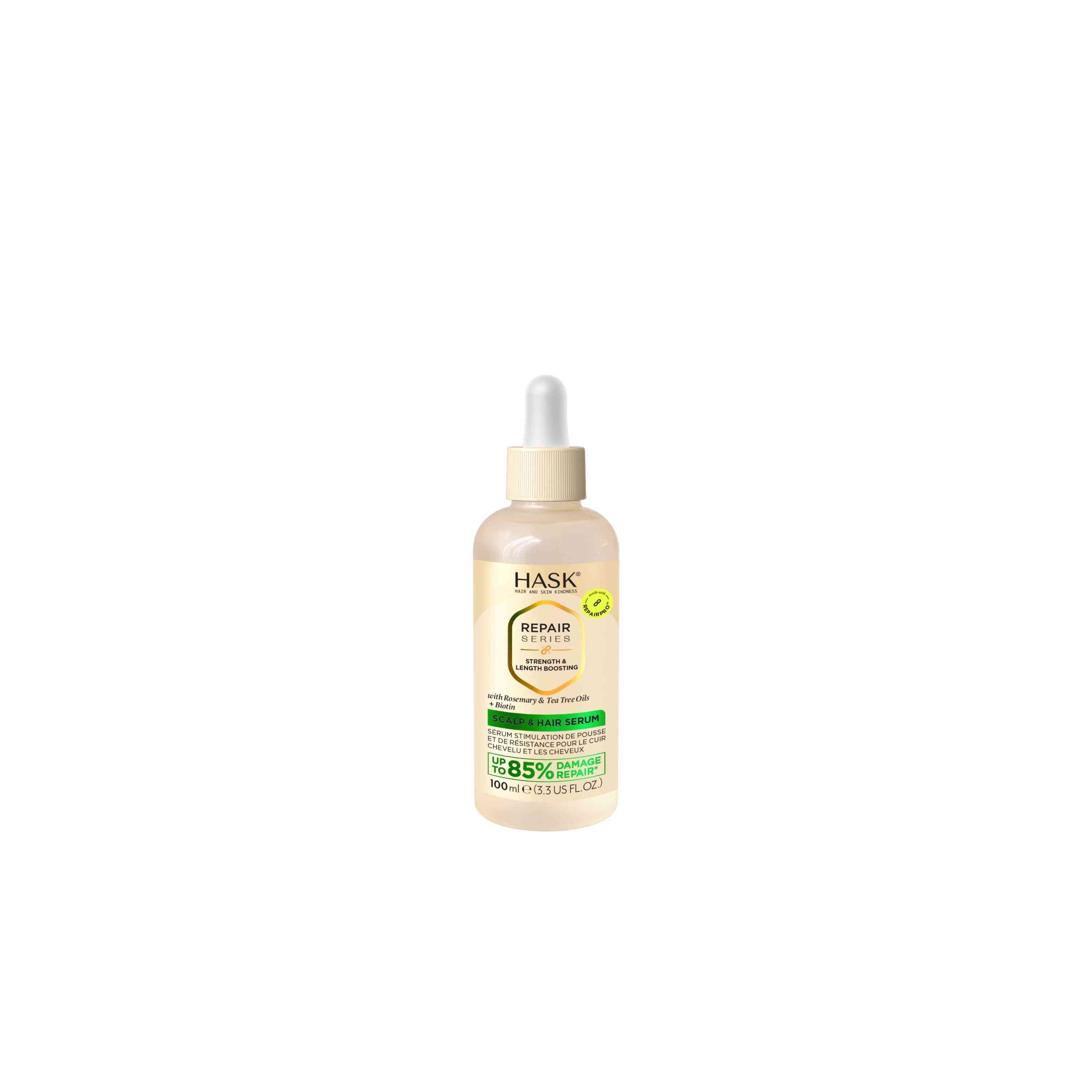 HASK Repair strength & length boost scalp & hair serum 100 Milliliter