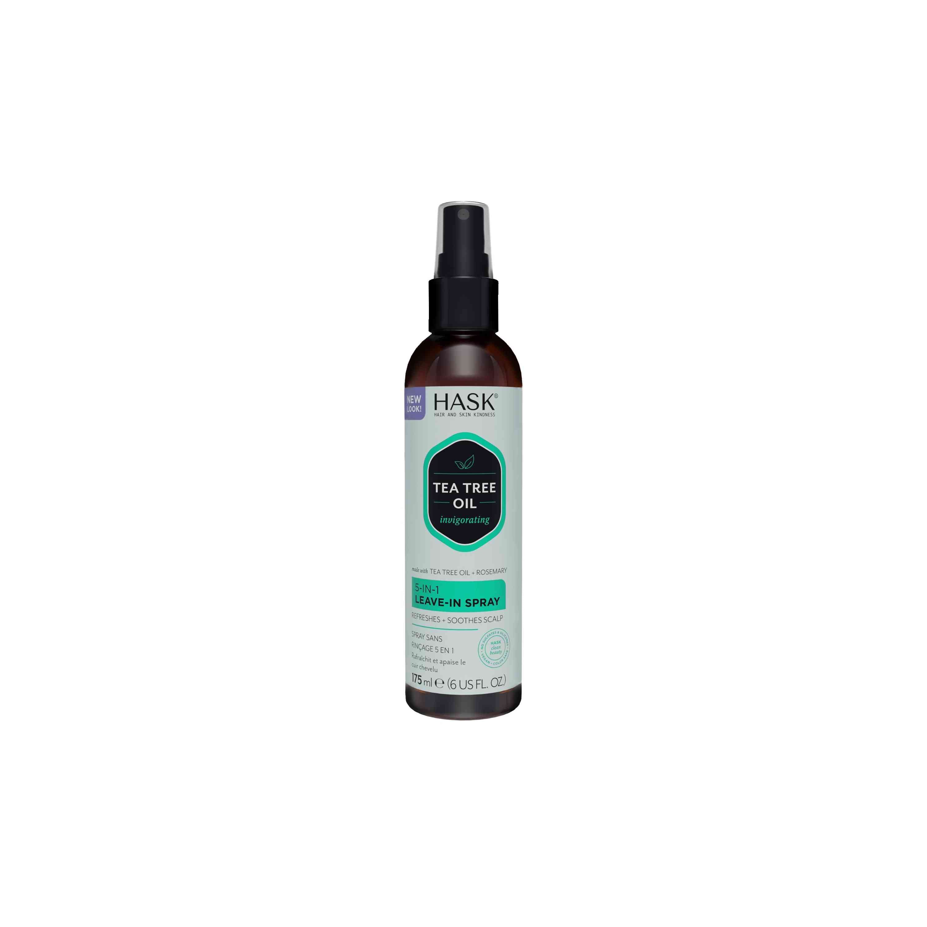 HASK Tea tree oil & rosemary 5-in-1 spray 175 Milliliter