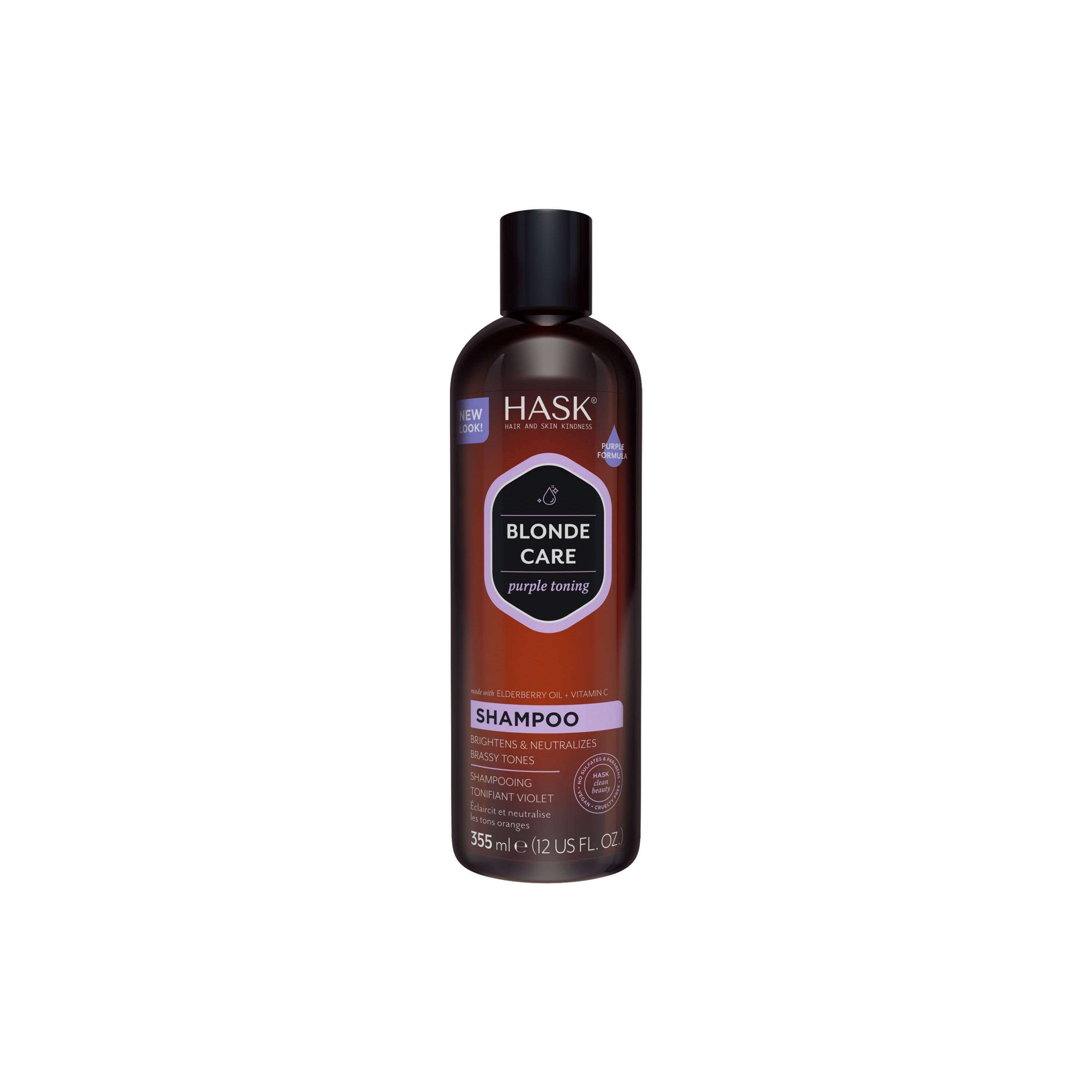 HASK Shampoo blonde care purple toning 355 Milliliter