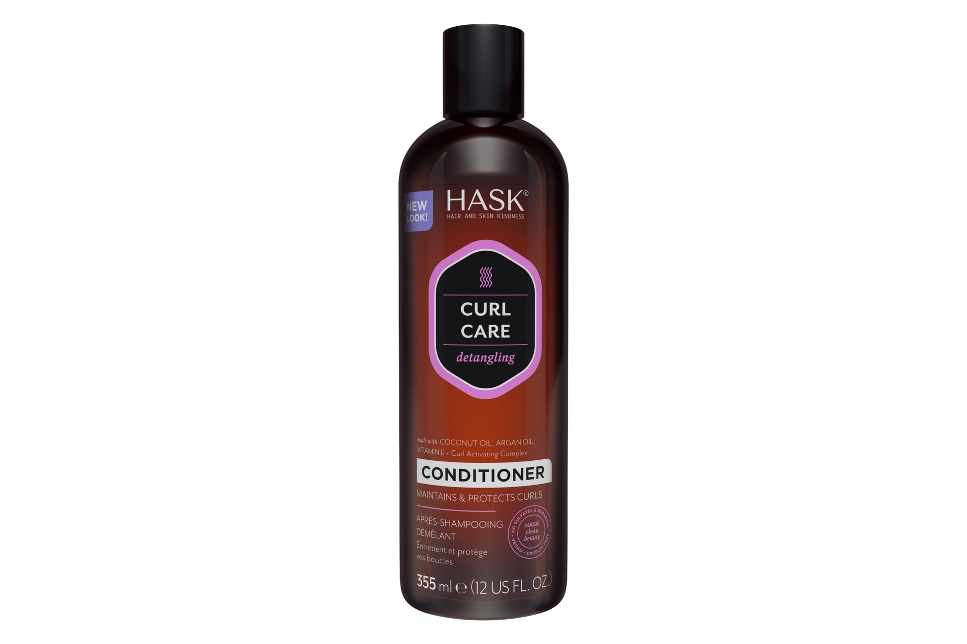HASK Curl care detangling conditioner 355.00 Milliliter