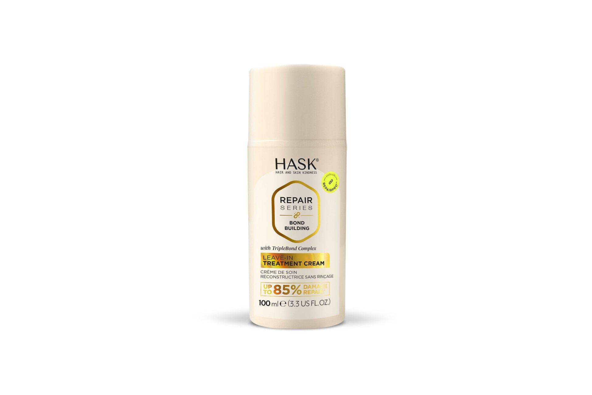 HASK Repair bond building leave-ln treatment cream 100.00 Milliliter