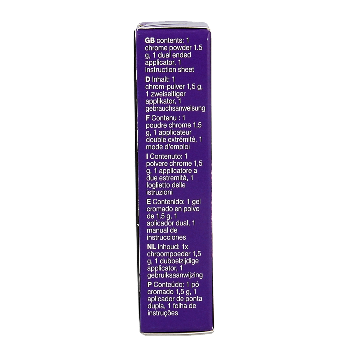 Sensationail Chrome powder purple 1.50 Gram