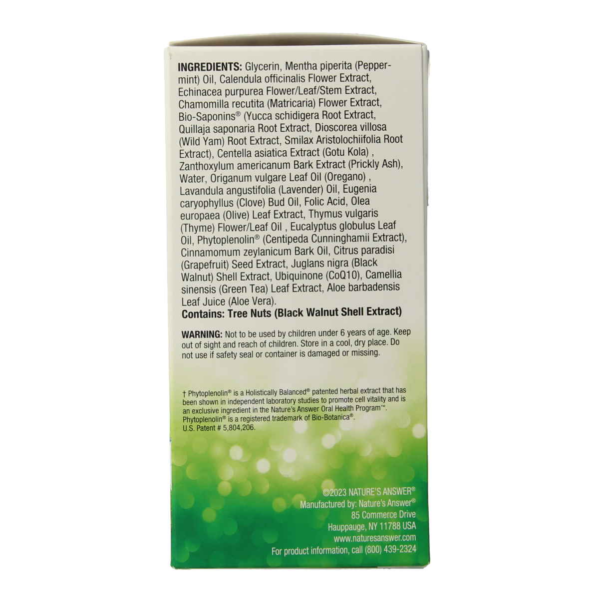 Natures Answer PerioBrite monddouche 22 kruiden en Q10 120.00 Milliliter