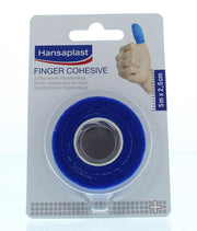 Hansaplast Cohesive finger tape blauw 1.00 Stuks