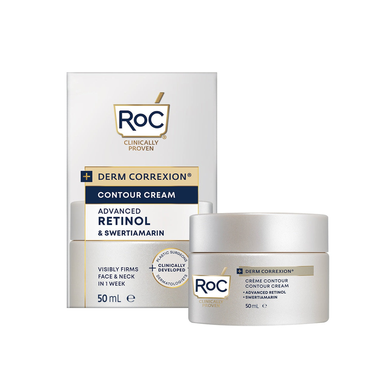 ROC Derm correxion contour cream 50 Milliliter