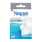 Nexcare Waterproof universal pleisters 20.00 Stuks