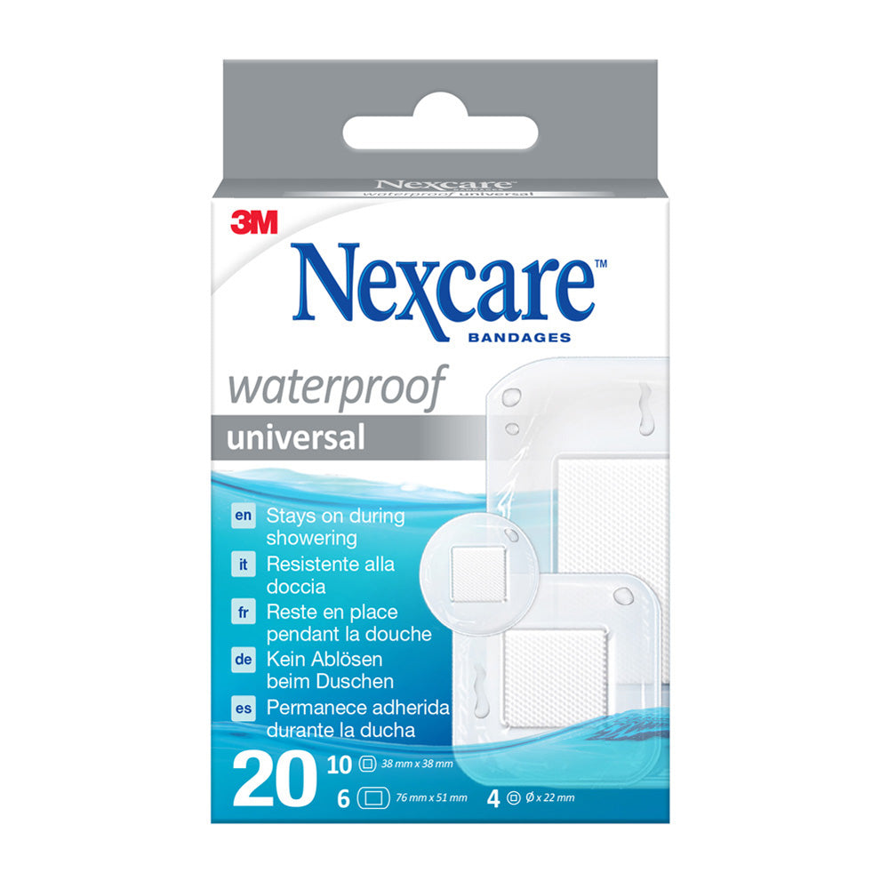 Nexcare Waterproof universal pleisters 20.00 Stuks