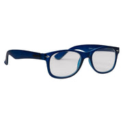 Melleson Eyewear Leesbril wayfarer mat blauw +2.00 1.00 Stuks