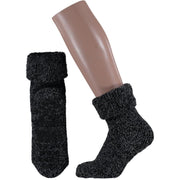 Apollo Slofsok anti slip unisex zwart 39-42 1.00 Paar
