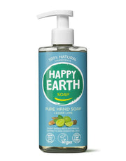 Happy Earth Pure hand soap cedar lime 300.00 Milliliter