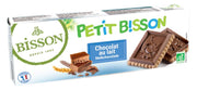 Bisson Petit theebiscuit melkchocolade bio 150.00 Gram