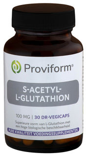 Proviform S-Acetyl-L-Glutathion 100mg 30.00 Vegetarische capsules
