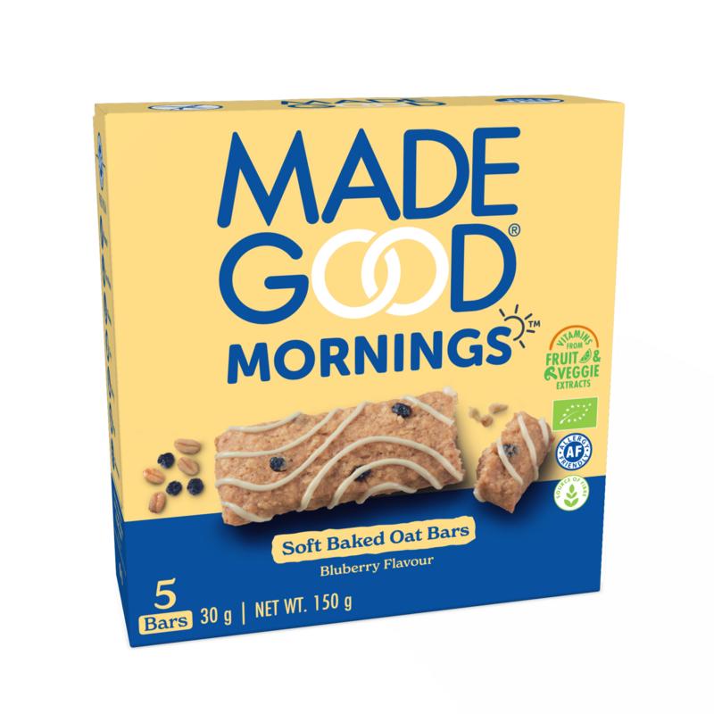 Made Good Morning bar blueberry bio 5 Stuks