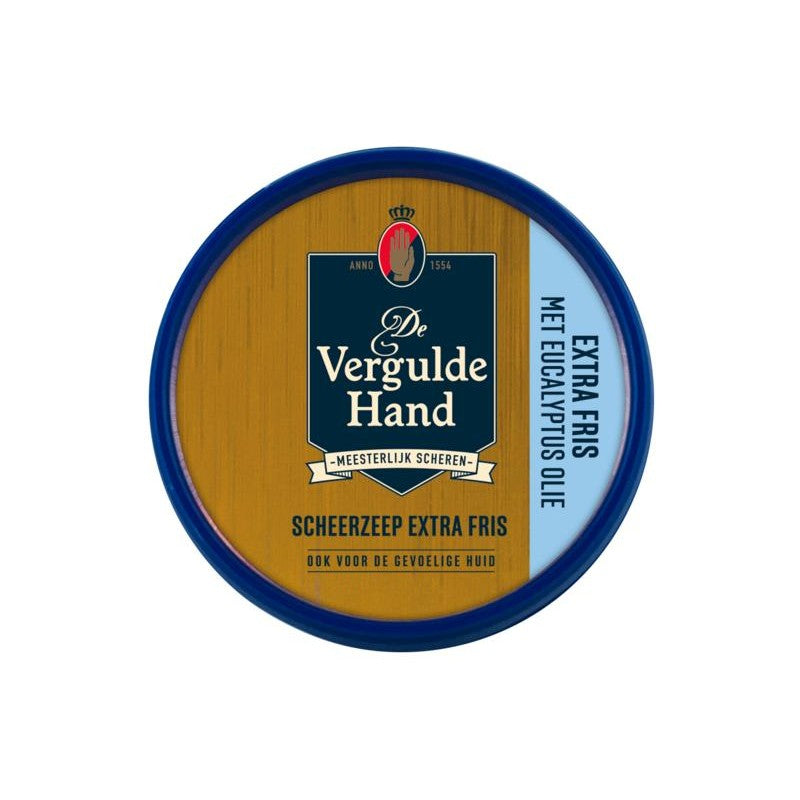 Vergulde Hand Scheerzeep extra fresh 75 Gram