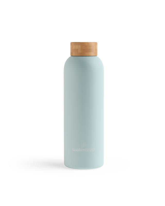 Waterdrop  Roestvrijstalen drinkfles pastel turquo matt 600ml 1 Stuks