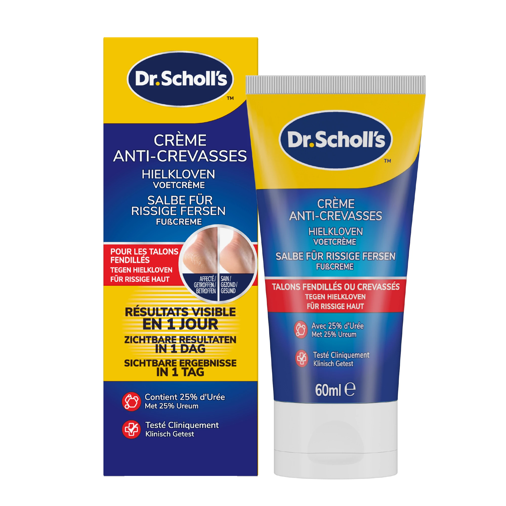 Dr. Scholl's Hielkloven voetcreme 60.00 Milliliter