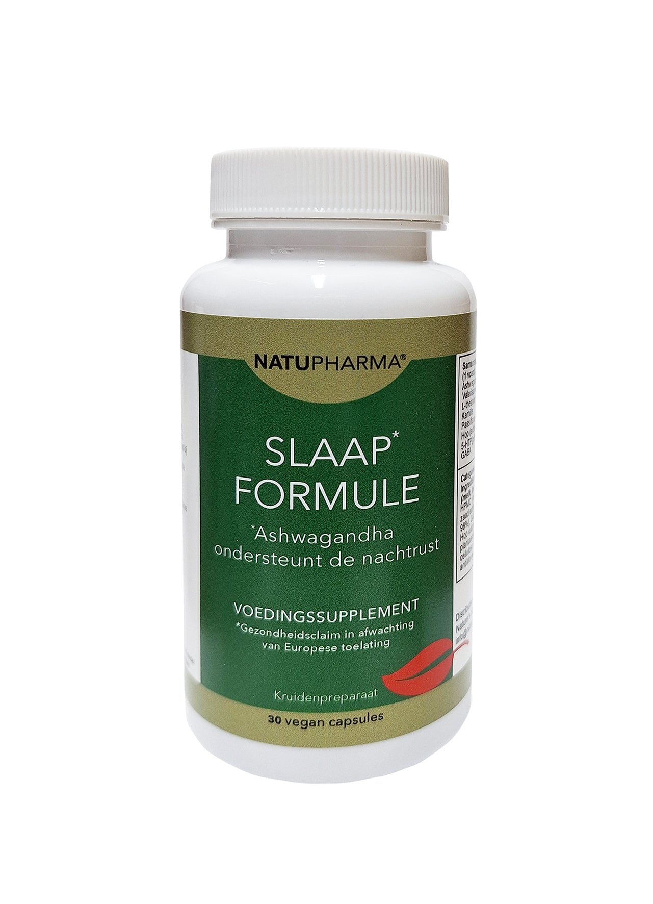 Natupharma Slaapformule 30.00 Vegetarische capsules
