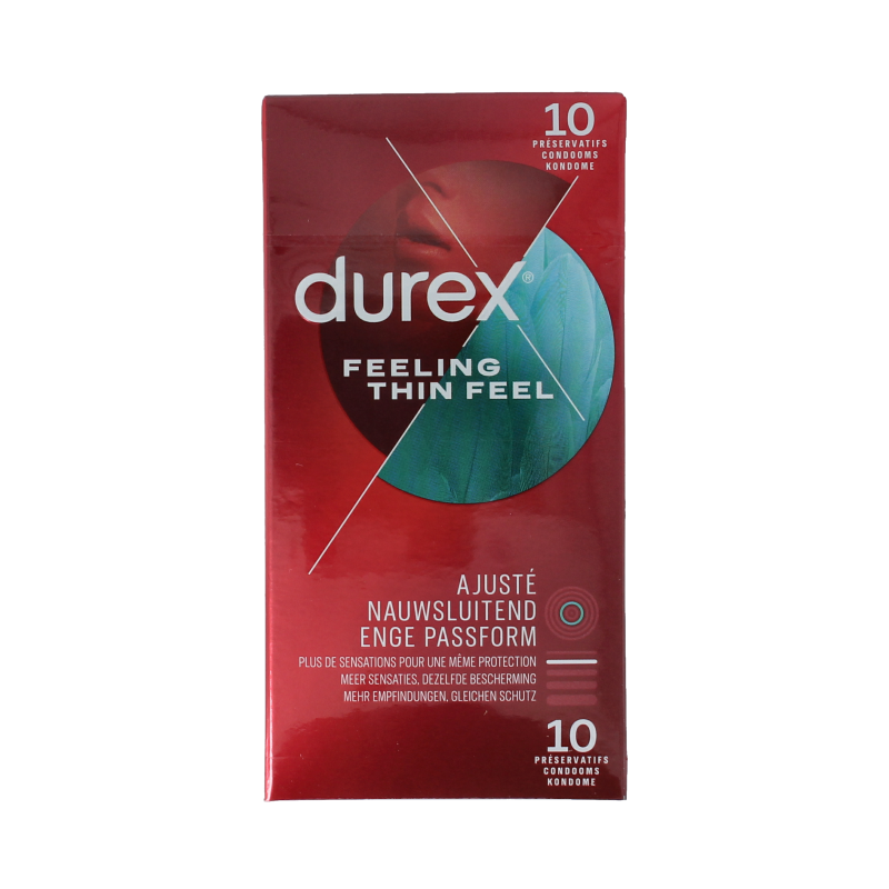 Durex Thin feel close fit 10 Stuks