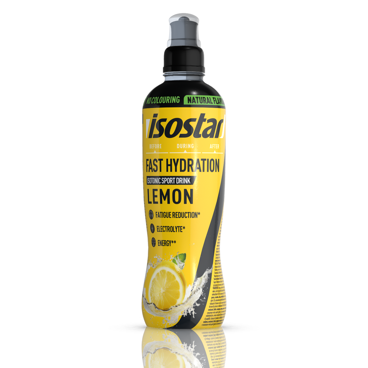 Isostar Fast hydration isotonic sport drink lemon 500.00 Milliliter