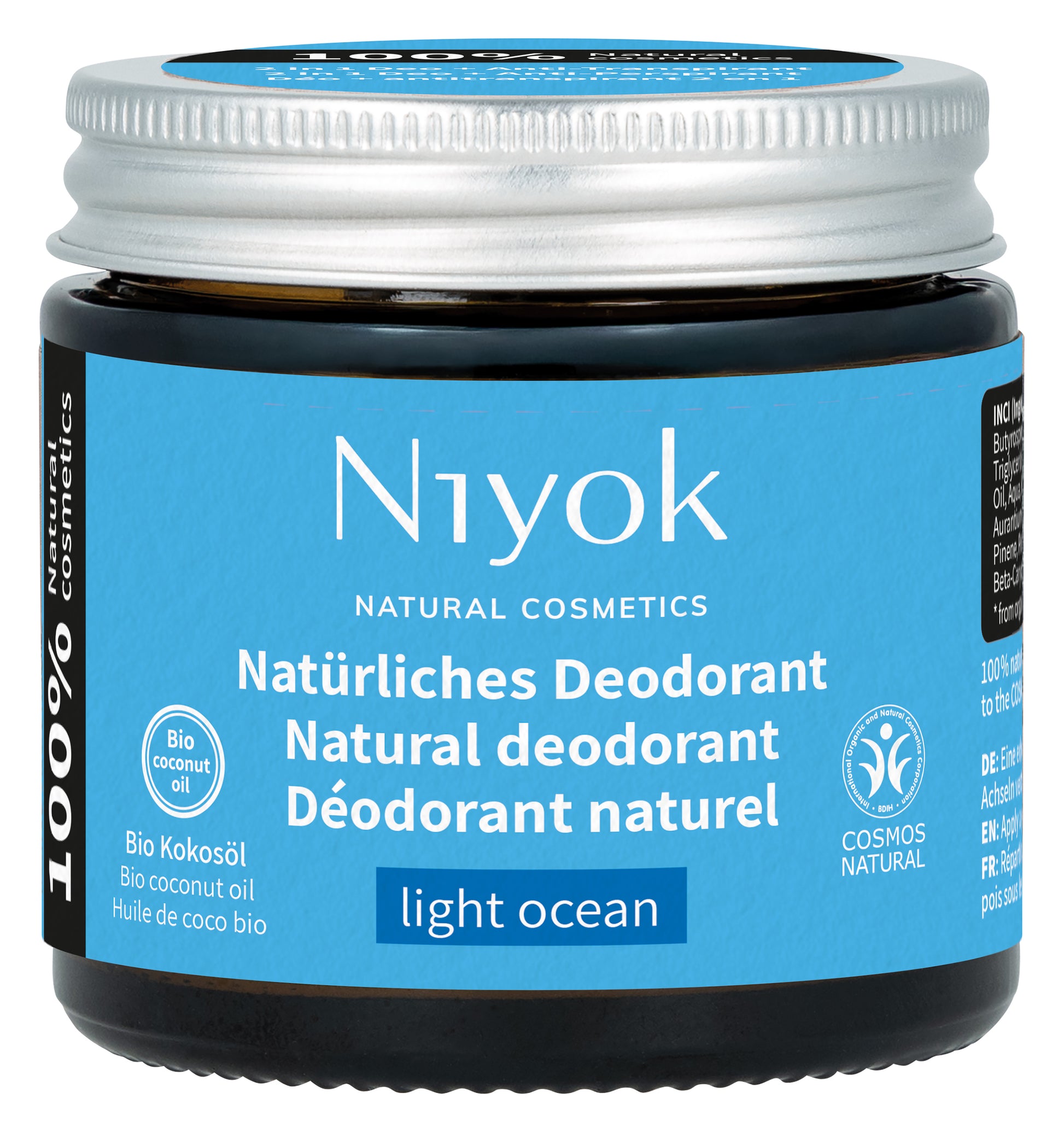 Niyok deo/antitranspirant light ocean 40.00 Milliliter