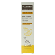 Cattier Tandpasta citroen 75.00 Milliliter
