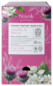 Niyok sheet mask Clarify & Blaze 10.00 Milliliter