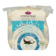 Emma Noel Cocos zeep 3 Stuks