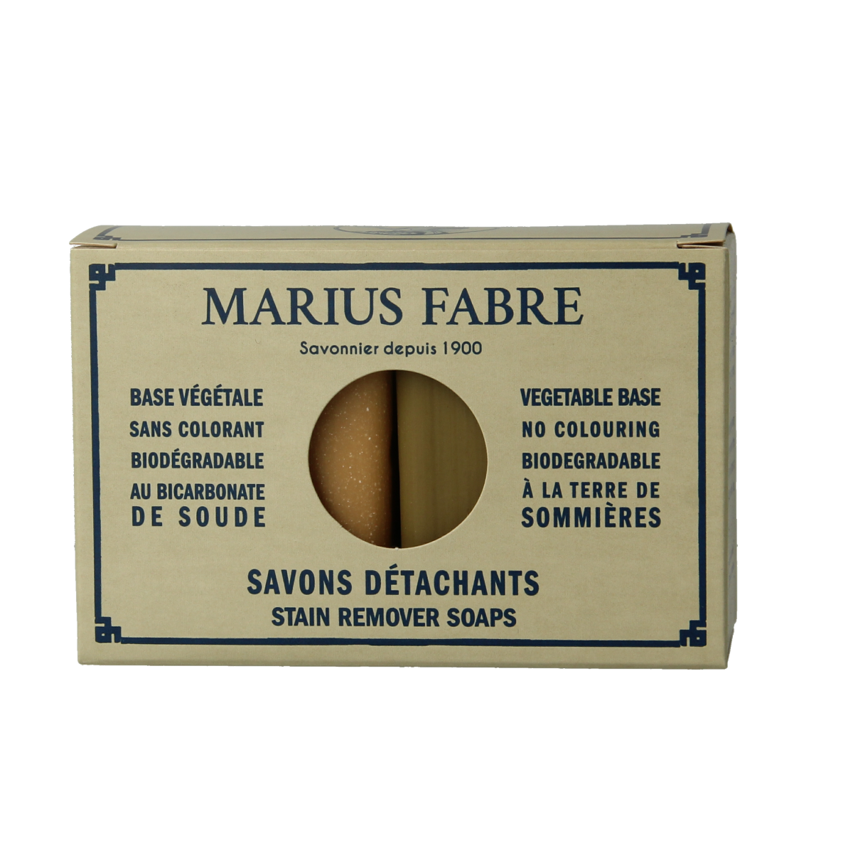 Marius Fabre Marseille vlekkenzepen voor donkere en witte was 2.00 Stuks