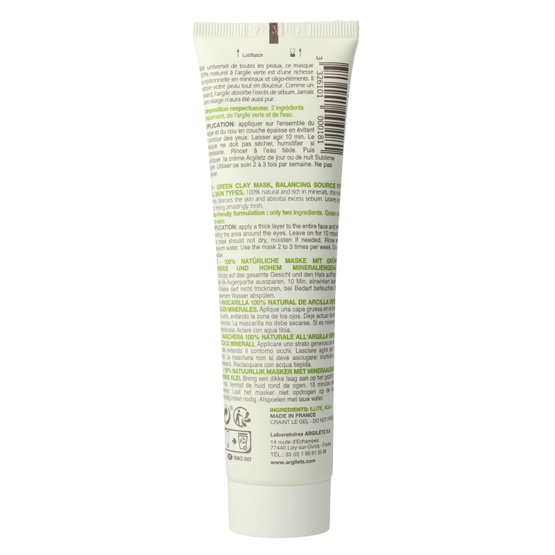 Argiletz Masker groene klei 100 Gram