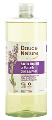 Douce Nature Zeep Marseille vloeibaar lavendel bio 1.00 Liter