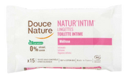 Douce Nature Intieme hygienische doekjes katoen bio 15.00 Stuks