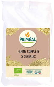 Primeal Volkoren 5-granenmeel bio 1.00 Kilogram