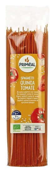 Primeal Organic spaghetti tarwe quinoa tomaat bio 500 Gram