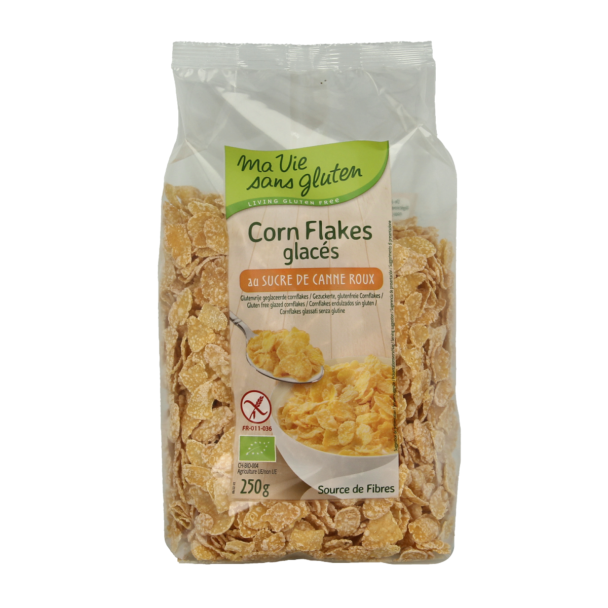 Ma Vie Sans Corn flakes glutenvrij bio 250.00 Gram