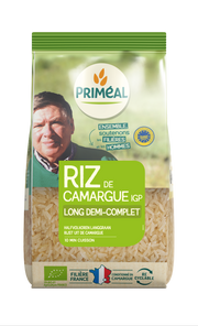 Primeal Halfvolkoren langgraan rijst camargue bio 1 Kilogram