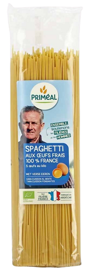 Primeal Spaghetti met verse eieren bio 500.00 Gram