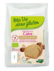 Ma Vie Sans Amandel kastanje cakemix glutenvrij bio 300 Gram