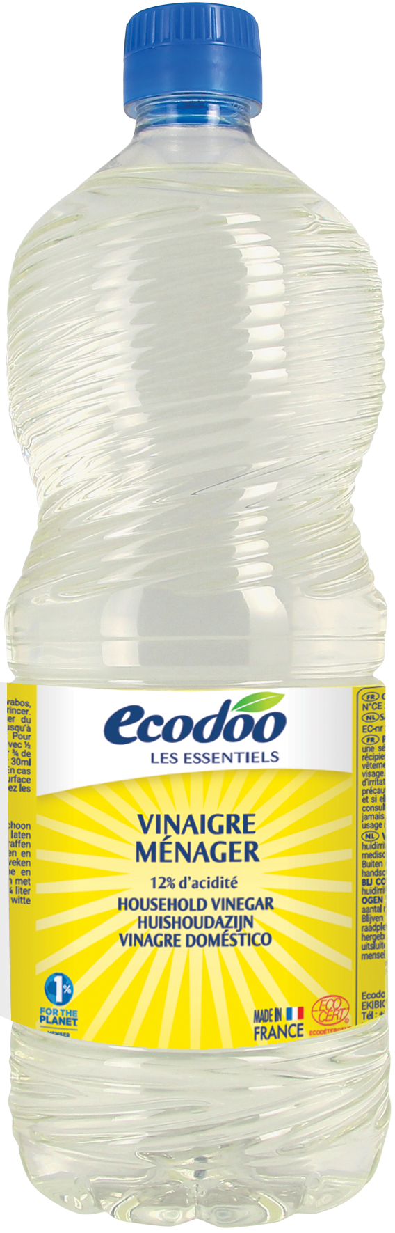 Ecodoo Schoonmaakazijn eco 1.00 Liter