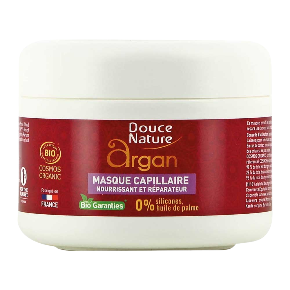 Douce Nature Haarmasker capillaire argan bio 200 Milliliter